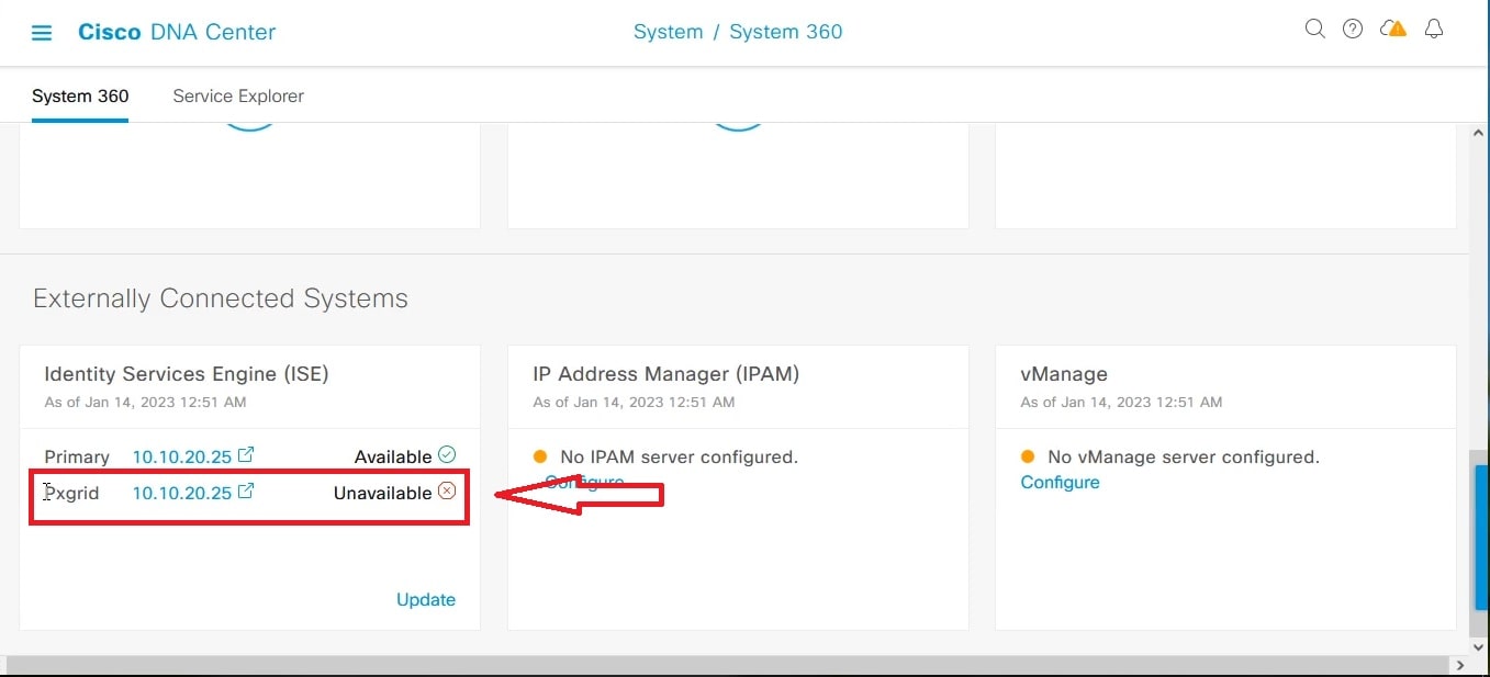 How to Fix Pxgrid Unavailable – Cisco DNAC with ISE integration