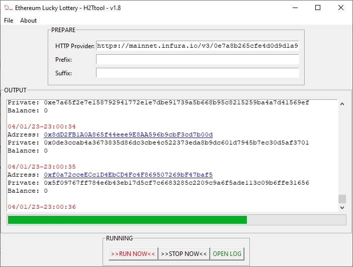 Ethereum Lucky Lottery - Tìm kiếm kho báu trên blockchain Ethereum