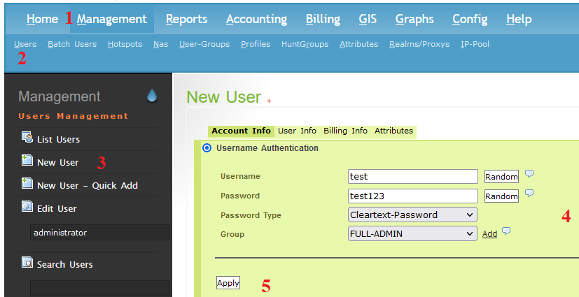 Create new Uses for access to router